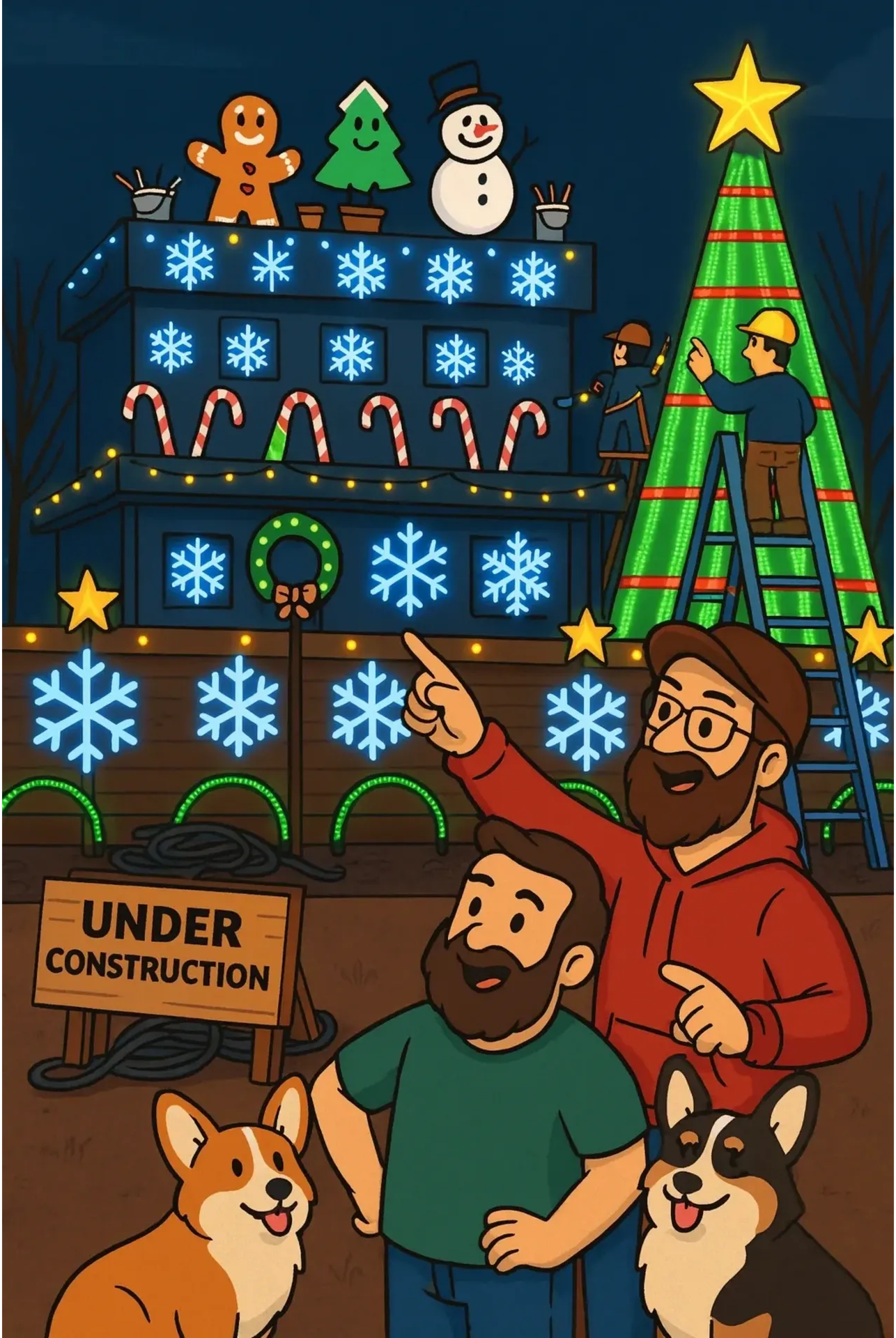 Rebuilding cartoon image